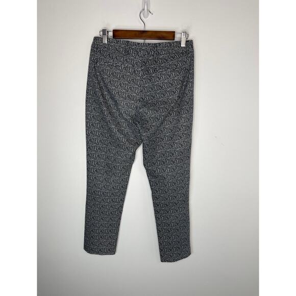 Liverpool Jeans Co pants chinos women's 2 white black gray geographic pattern - Picture 5 of 15